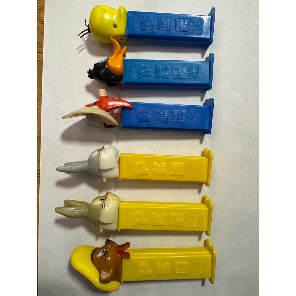 Vtg Looney Tunes PEZ Dispenser Lot Speedy Gonzales BugsBunny Yosemite Sam Tweety - Picture 7 of 16